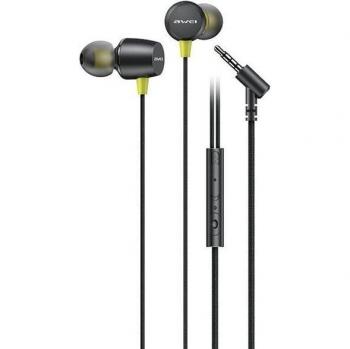 Awei L5 Stereos et écouteurs 3,5 mm – couleur noire
