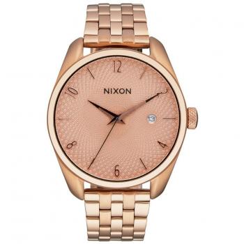Damen Analog Uhr Nixon A418897 – Edelstahlarmband, Rose Gold Finish