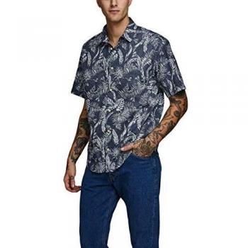 JACK & JONES Camisa con estampado tropical, 12170461