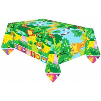 Mantel de plástico Jungle Friends Amscan