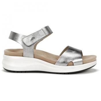 FLUCHOS - F1475 35 Silberne Sandalen