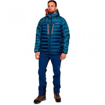 Giacca con cappuccio Trangoworld Lugo blu navy - L