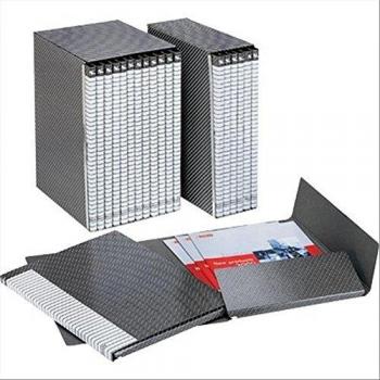 Delso Line Cartelle Esselte - 25x32 cm - Bianco e Grigio Conf. 6 (Codice: 390954040)