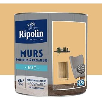 Peinture Murale Boiseries Radiateurs Ocre Guadeloupe 0,5 l