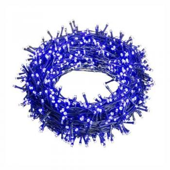 Striscia Luminoso Natale: Ghirlanda 25 m Azzurro Bianco – 6 W