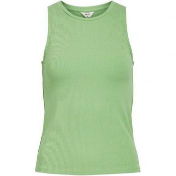 T-Shirt „Jamie“ Ripp‑Optik – Frauen – Grün – EU 42