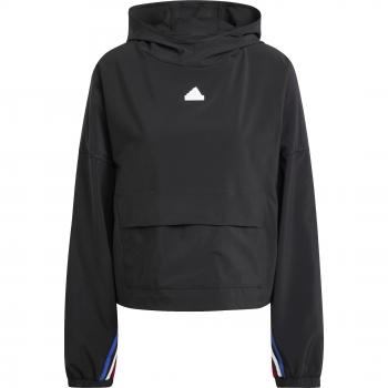 Sudadera con capucha Adidas Express All Gender Mujer Negra