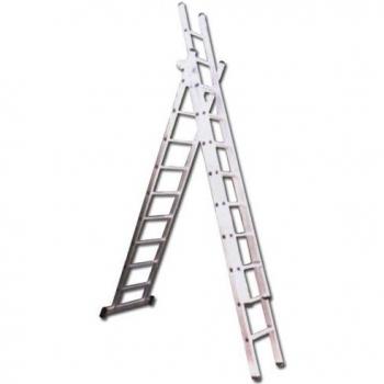 Fplus Escalier 3x8 marches, 3 sections, traverse 3,2 m (EN131)