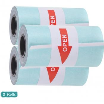 Thermische Papierrolle 57x30mm für PeriPage A6 und PAPERANG P1/P2 Mini Fotodrucker