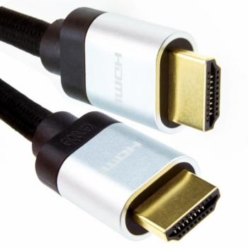 Cables Direct CDLHD8K-01SLV HDMI cable 1 m HDMI Type A (Standard) Black