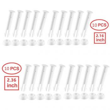 10-Pack Plastic Pool Joint Pins and Seals for Intex 13ft-24ft Metal Frame Pools P31E