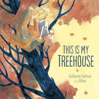 Guillaume Gueraud This Is My Treehouse Hardback Book in White