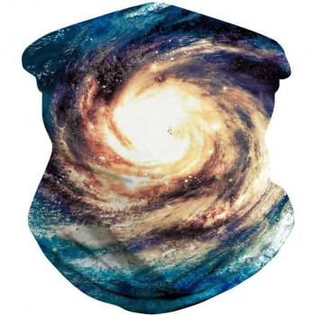 3D Galaxy Print Neck Warmer Half Face Cover