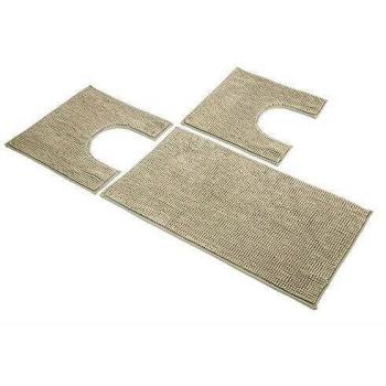 Sophie Maison Poppy Set Tappeti Bagno Tortora
