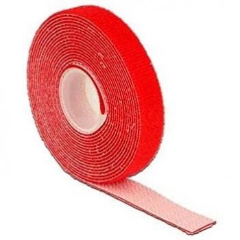 Rzep do kabli Delock 3m x 13mm czerwony