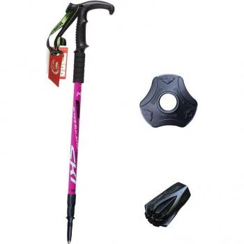 2 Pack Outdoor T Handle Trekking Walking Sticks