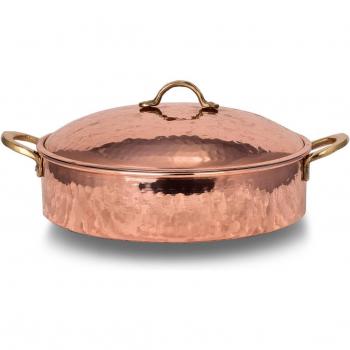 Btpeak Copper Chef's Saucepan 24cm