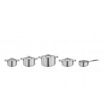 Gourmet Zwarte Kookpotten Set 5-tlg
