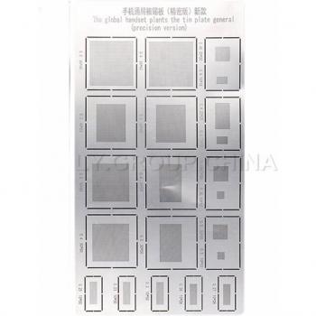 21/31/55/80 in 1 BGA Solder Stencil Kit for Mobile Phones and PCs with 0.2mm Solder Paste