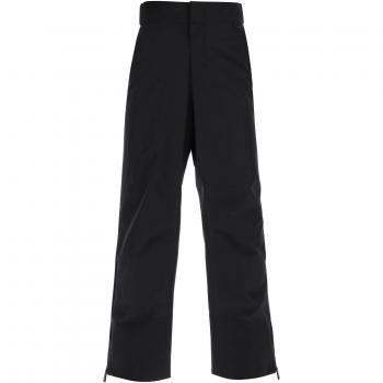 Moncler Grenoble High Performance Men's Straight Trousers Black Size M