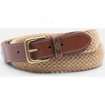 Belt Lottusse Hombre Piel Beige