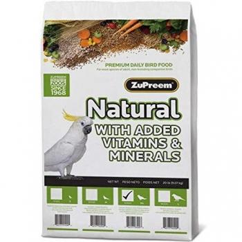 Zupreem Periquitos y Agapornis Natural 9 kg