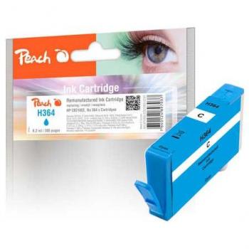 Peach HP 364 c Kompatibel Cyan‑Tintenpatrone – CB318EE
