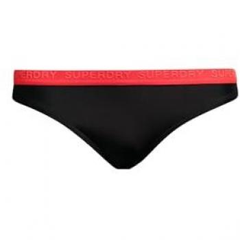 Slip bikini Superdry Elastic Classic nero rosa donna - 6