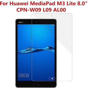 Film protecteur en verre trempé 9H pour Huawei MediaPad M3 Lite 8.0 pouces