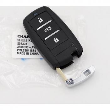 Changan Smart Keyless Remote Car Key 434MHz with 4D60/8A/ID47 Chip for CS35, CS55, CS75 PLUS, Linmax Raeton CS95, Eado Alsvin A800