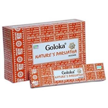 Incienso Goloka Nature's Parijatha - 1 cajetilla de 15 g