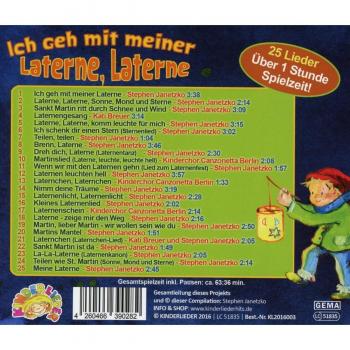 Ich geh mit meiner Laterne, Laterne