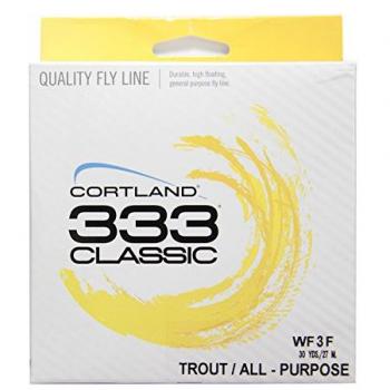 Cortland Hilo de Pesca a Mosca 333 Trucha WF 27 M