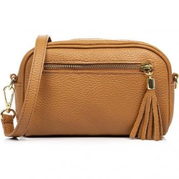 Bolso Bandolera Mujer Firenze Artegiani en Cuero Italiano