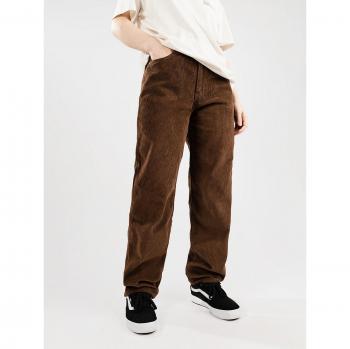 Pantaloni Empyre Tori 90s Sk8 in Velluto Marrone