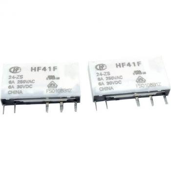 Relais HF41F 6A DC5V 12V 24V - 10 pièces