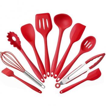 10 PCS Non-Stick Heat Resistant Cooking Utensils