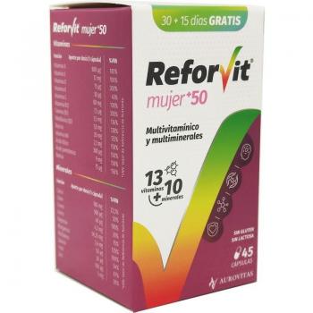 Reforvit Mujer +50 45 cápsulas Aurovitas