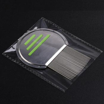 Flea removal comb