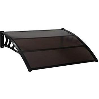 Door Canopy Black 47.2x39.4 PC