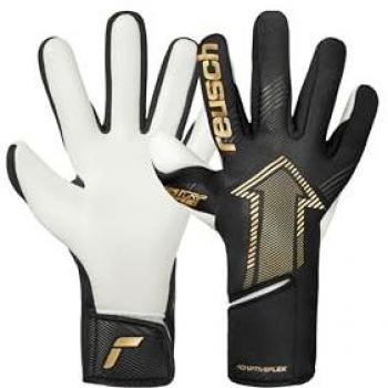Torwarthandschuhe Reusch Fastgrip Gold Hybrid‑Negative‑Cut – Herren, 8, schwarz