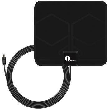 Antenna TV Digitale Super Sottile 1byone VHF/UHF/FM