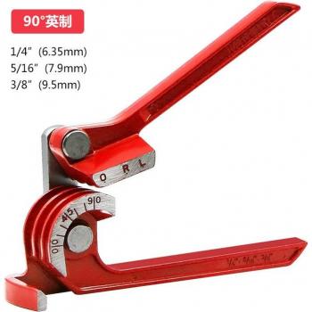 Outil de cintrage tube 3‑en‑1 90°/180° – métrique et pouces (6 mm, 8 mm, 10 mm, ¼″, 5/16″, 3/8″)