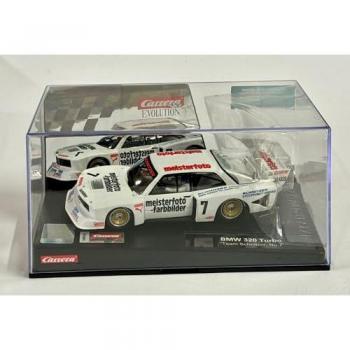 CARRERA 20027798 EVOLUTION CARS BMW 320 Turbo Flachbau Team Schnitzer, No.7