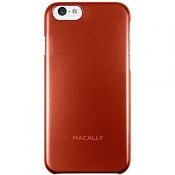 Macally SNAP, carcasa de plástico para iPhone 6, rojo