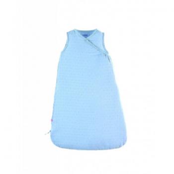 Gigoteuse 70 cm mousseline de coton BIO, bleu