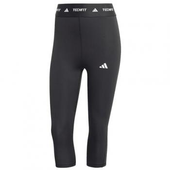 Adidas TechFit Capri Leggings Negro 3XS Mujer