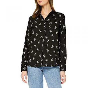 Vero Moda Blusa Vmfedora L/s Wvn Ga, Gris