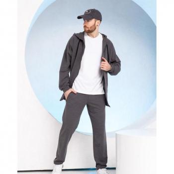 ISSA Plus Zip Trainingsset S dunkelgrau