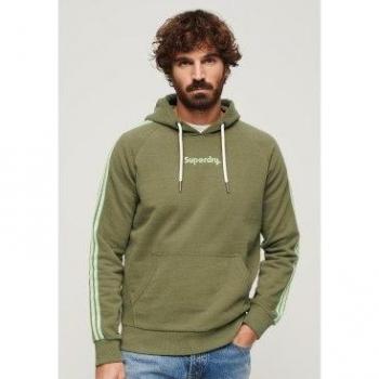 Superdry Sudadera con Capucha Terrain Verde